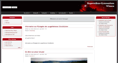 Desktop Screenshot of gymnasium-wissen.de